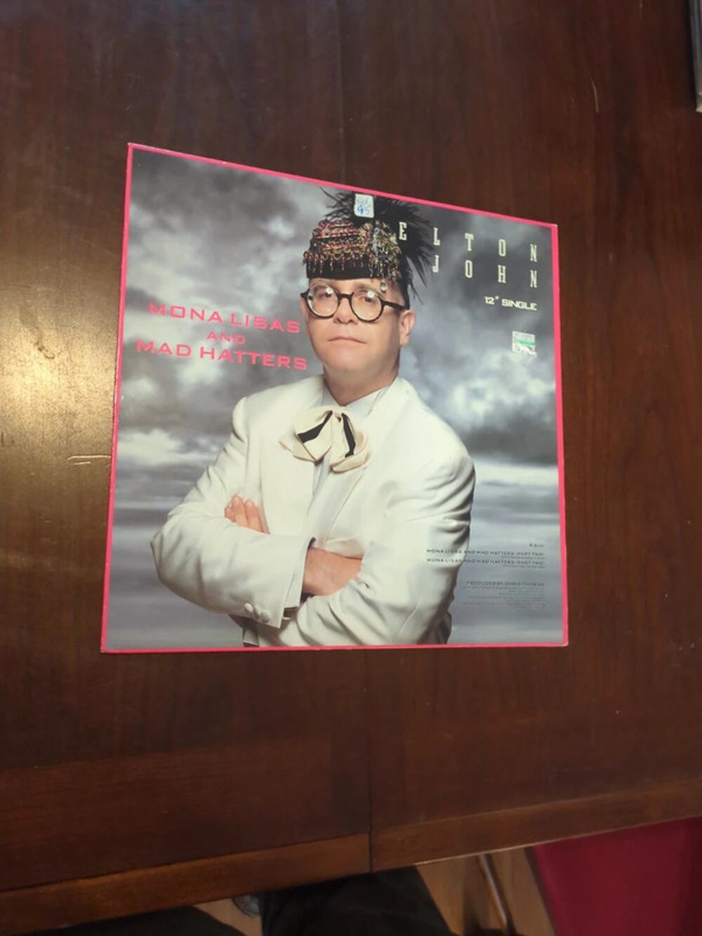 Elton John Mona Lisas and mad hatters LP